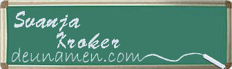 Svanja Kroker Visitenkarte